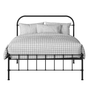 Solomon iron/metal bed in black - Thumbnail