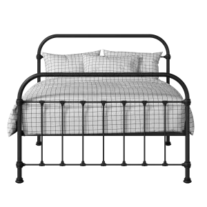 Timolin iron/metal bed in black - Thumbnail