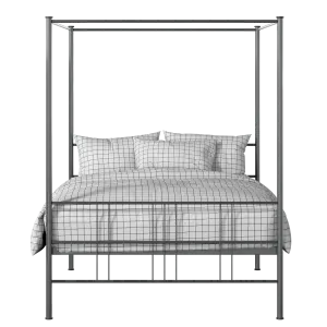 Toulon iron/metal bed in pewter - Thumbnail