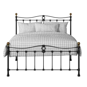 Tulsk Low Footend Metallbett in Schwarz - Thumbnail