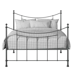 Winchester iron/metal bed in pewter - Thumbnail