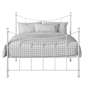 Winchester iron/metal bed in white - Thumbnail
