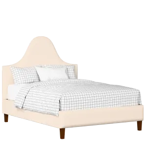 Beverley upholstered bed in Silver fabric with Juno mattress - Thumbnail
