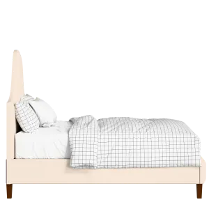 Beverley upholstered bed in Silver fabric with Juno mattress - Thumbnail