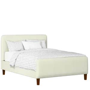 Broughton upholstered bed in mineral fabric - Thumbnail