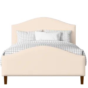 Burley upholstered bed in Silver fabric - Thumbnail