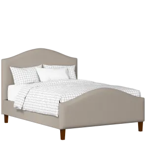 Burley upholstered bed in storm grey fabric - Thumbnail