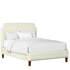 Charing Slim upholstered bed in mineral fabric - Thumbnail