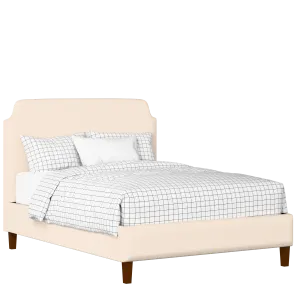 Charing Slim upholstered bed in Silver fabric with Juno mattress - Thumbnail