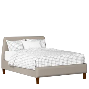 Hanwell Slim upholstered bed in storm grey fabric - Thumbnail