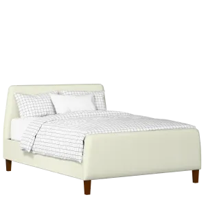 Hanwell upholstered bed in mineral fabric - Thumbnail
