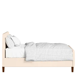 Hanwell upholstered bed in Silver fabric with Juno mattress - Thumbnail