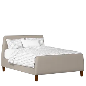 Hanwell upholstered bed in storm grey fabric - Thumbnail