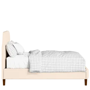 Henley upholstered bed in Silver fabric with Juno mattress - Thumbnail