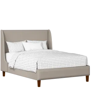 Holywell upholstered bed in storm grey fabric - Thumbnail