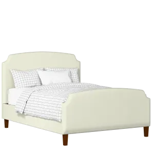 Poole upholstered bed in mineral fabric - Thumbnail