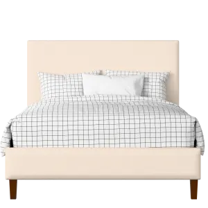 Porto Slim upholstered bed in Silver fabric - Thumbnail