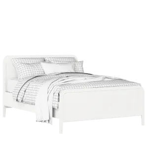 Keats letto in legno bianco con materasso - Thumbnail