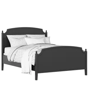 Kipling painted wood bed in black with Juno mattress - Thumbnail