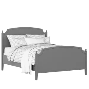 Kipling painted wood bed in grey with Juno mattress - Thumbnail