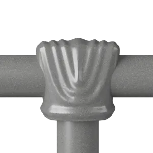 Silver finish for bed