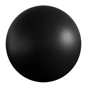Black finish for bed