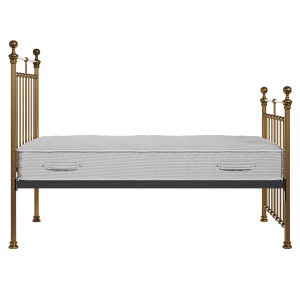 Blyth lit en laiton avec matelas - Thumbnail