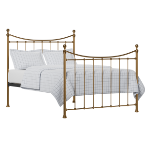 Kendal brass bed with Juno mattress - Thumbnail