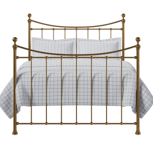 Kendal brass bed with Juno mattress - Thumbnail