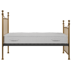 Kendal brass bed with Juno mattress - Thumbnail