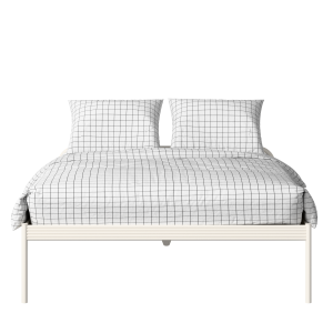 Kenton iron/metal bed in ivory - Thumbnail