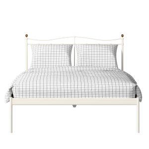 Lambeth iron/metal bed in ivory - Thumbnail