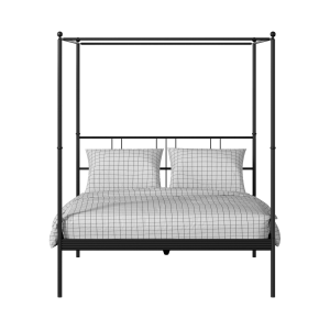Perryn iron/metal bed in black - Thumbnail
