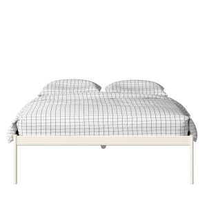 Pinner iron/metal bed in ivory - Thumbnail