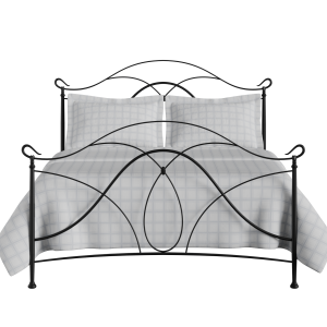 Ardo iron/metal bed in black - Thumbnail