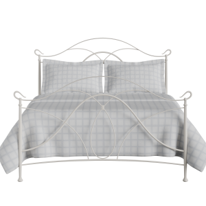 Ardo iron/metal bed in ivory - Thumbnail