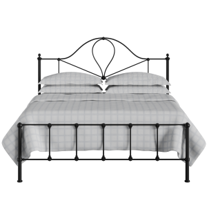 Athena iron/metal bed in black - Thumbnail