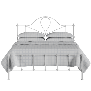 Athena iron/metal bed in white - Thumbnail