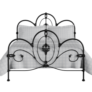 Ballina iron/metal bed in black - Thumbnail
