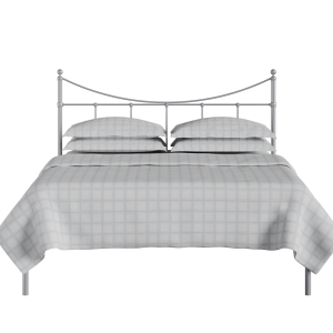 Camden iron/metal bed in silver - Thumbnail