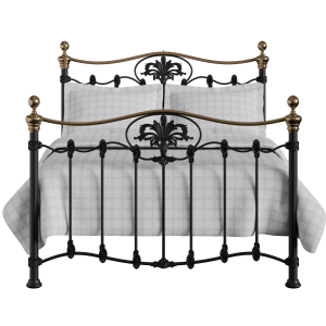 Camolin iron/metal bed in black - Thumbnail