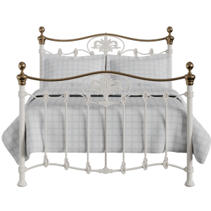 Camolin iron/metal bed in ivory - Thumbnail