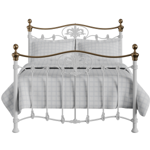 Camolin iron/metal bed in white - Thumbnail