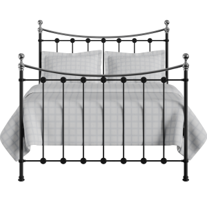 Carrick Chromo iron/metal bed in black - Thumbnail