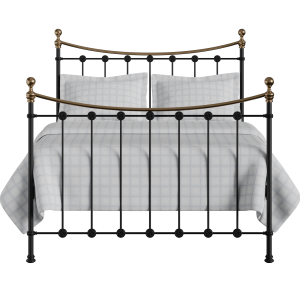 Carrick cama de metal en negro - Thumbnail