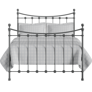 Carrick Solo iron/metal bed in pewter - Thumbnail