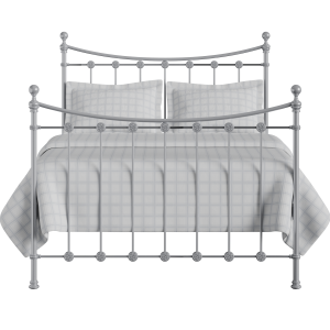 Carrick Solo iron/metal bed in silver - Thumbnail