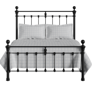 Hamilton Solo Low Footend iron/metal bed in black - Thumbnail