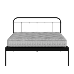 Hampton iron/metal bed in black with Juno mattress - Thumbnail