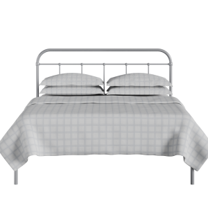 Hampton iron/metal bed in silver - Thumbnail
